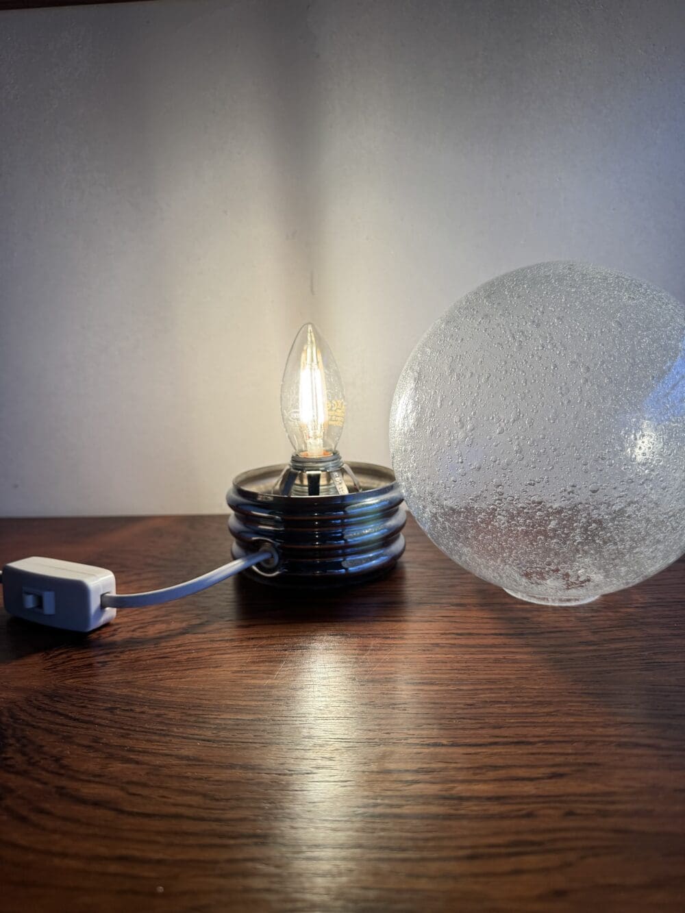 Space Age Table Lamp by Hillebrand, Germany