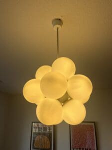 Vintage Sputnik Chandelier attributed to Kaiser Leuchten
