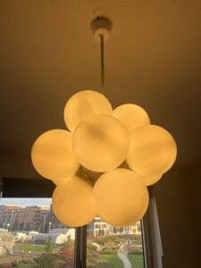 Vintage Sputnik Chandelier attributed to Kaiser Leuchten
