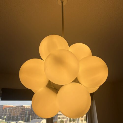 Vintage Sputnik Chandelier attributed to Kaiser Leuchten