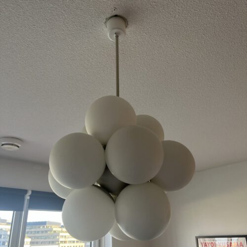 Vintage Sputnik Chandelier attributed to Kaiser Leuchten