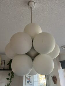Vintage Sputnik Chandelier attributed to Kaiser Leuchten