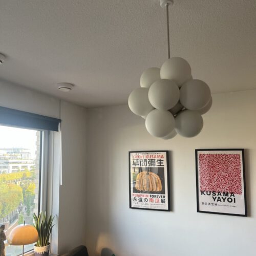 Vintage Sputnik Chandelier attributed to Kaiser Leuchten