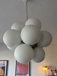 Vintage Sputnik Chandelier attributed to Kaiser Leuchten