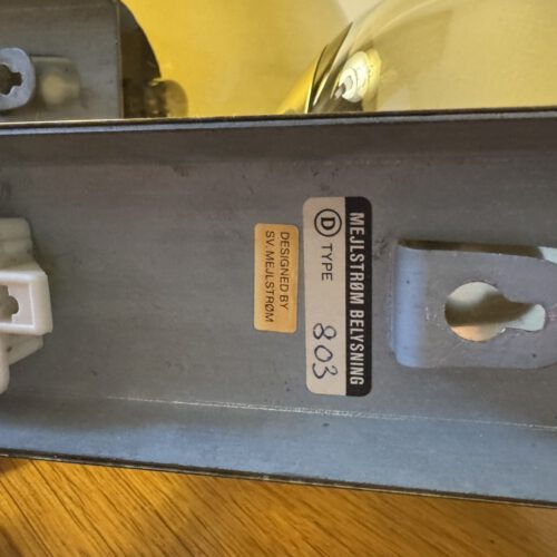 Set of 2 Mejlstrøm Belysning Model 803 Wall Lamps