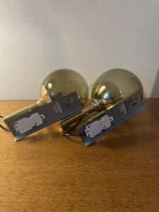 Set of 2 Mejlstrøm Belysning Model 803 Wall Lamps