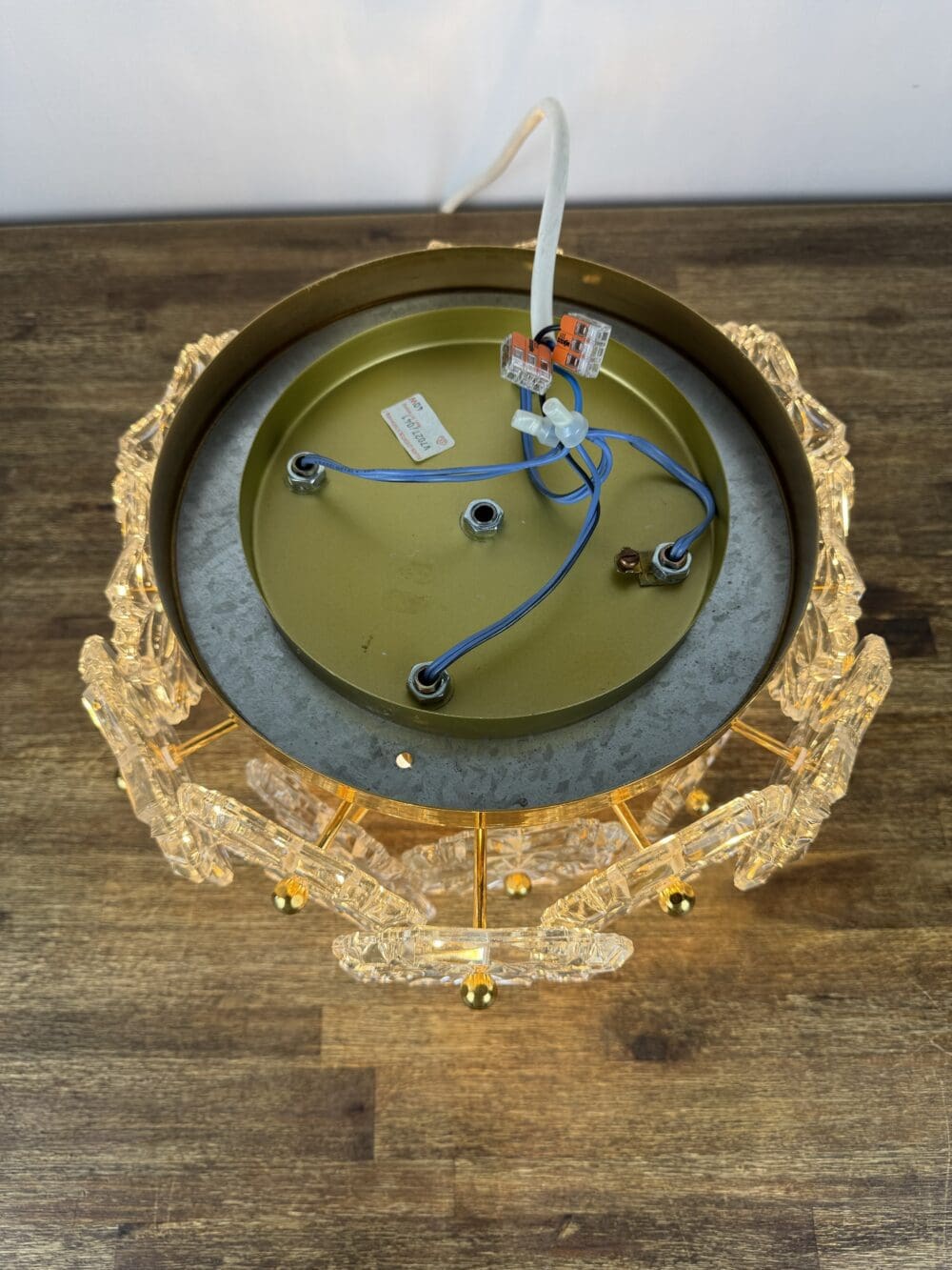 img_6008 Solken Leuchten Ceiling Light with 20 Glass Flowers