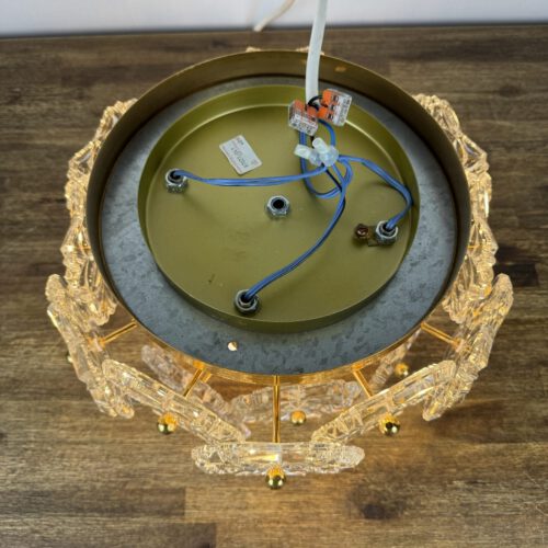 Solken Leuchten Ceiling Light with 20 Glass Flowers
