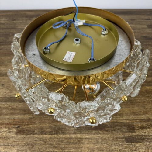 Solken Leuchten Ceiling Light with 20 Glass Flowers