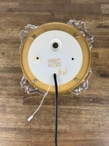 Wall Lamp with Five Glass Flowers, Solken Leuchten, Germany, 1970s