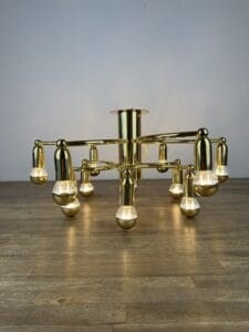 Vintage Gold Ceiling Lamp/Chandelier