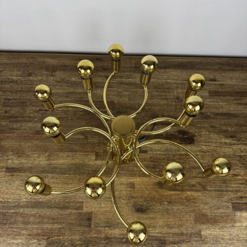 Vintage Gold Ceiling Lamp/Chandelier