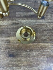 Vintage Gold Ceiling Lamp/Chandelier