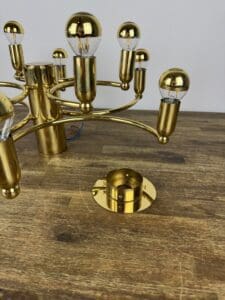 Vintage Gold Ceiling Lamp/Chandelier