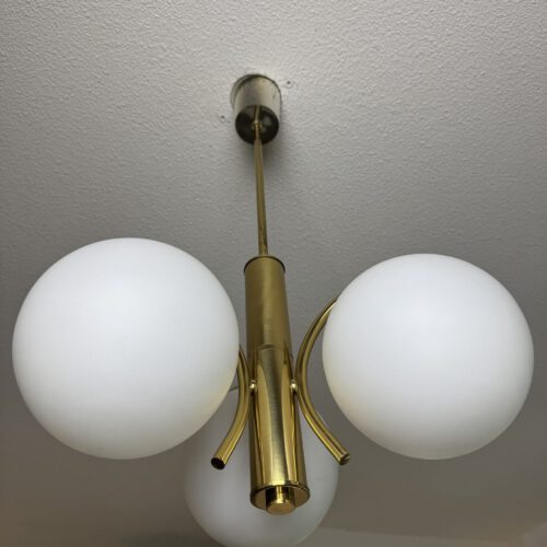 Vintage Regency-Style Lamp Glass