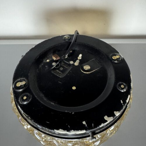 Round Glass Ceiling / Wall Light, Europe, 1970s