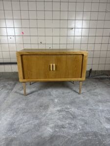 Vintage Silkeborg Denmark Audio/TV Cabinet