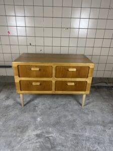 Vintage Silkeborg Denmark Chest of Drawers