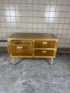 Vintage Silkeborg Denmark Chest of Drawers