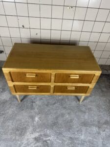 Vintage Silkeborg Denmark Chest of Drawers