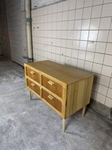 Vintage Silkeborg Denmark Chest of Drawers