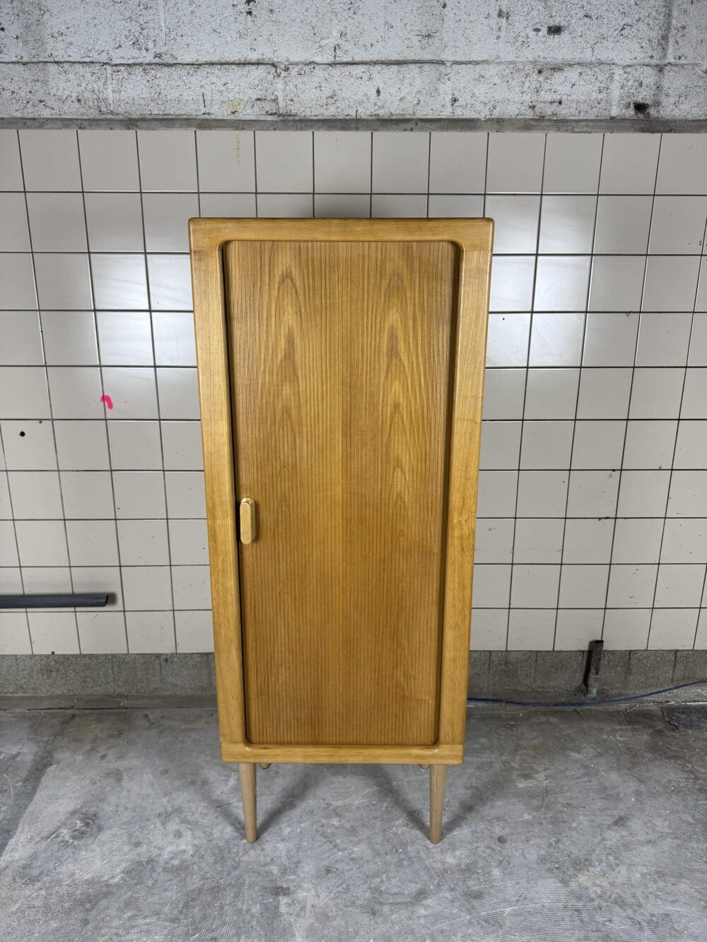 Vintage Tall Silkeborg Denmark Cabinet