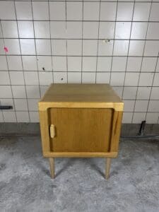 Vintage Silkeborg Denmark Drinks or Nightstand Cabinet