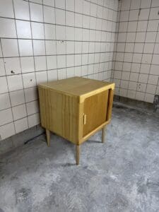 Vintage Silkeborg Denmark Drinks or Nightstand Cabinet