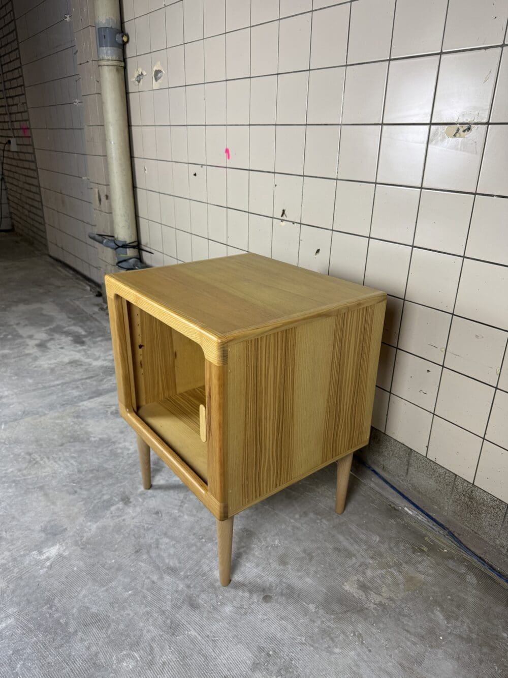 Vintage Silkeborg Denmark Drinks or Nightstand Cabinet