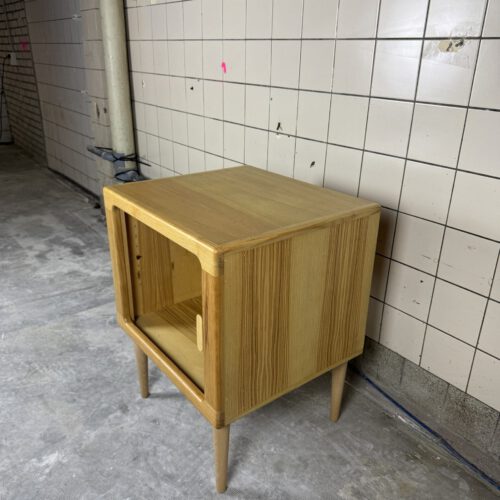 Vintage Silkeborg Denmark Drinks or Nightstand Cabinet
