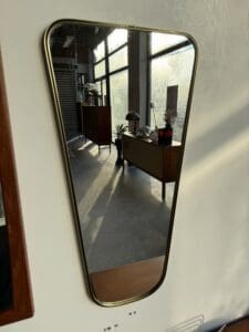Vintage 1960s Asymmetrical Mirror