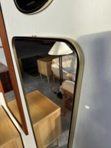 Vintage 1960s Asymmetrical Mirror