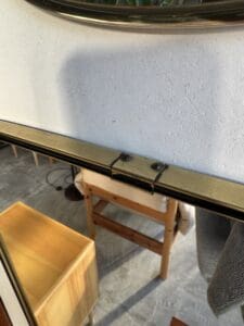Vintage 1960s Asymmetrical Mirror