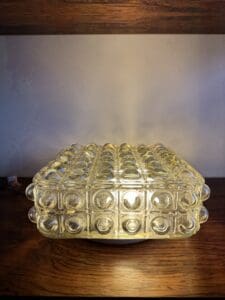 Vintage 1960s Bubble Ceiling Light