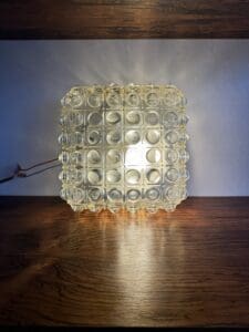Vintage 1960s Bubble Ceiling Light