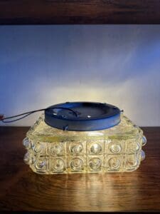 Vintage 1960s Bubble Ceiling Light