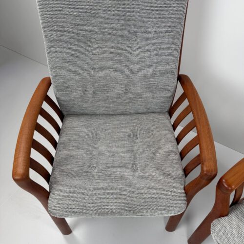 Pair of Easy Chairs, Schou Andersen Møbelfabrik, Denmark, 1960s