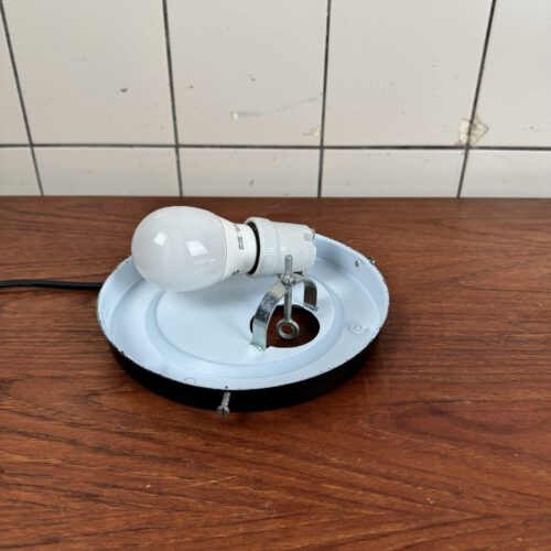 Vintage Textured Glass Ceiling Lamp, Europe, 1970s