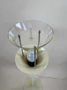 Vintage Panthella Floor Lamp by Louis Poulsen