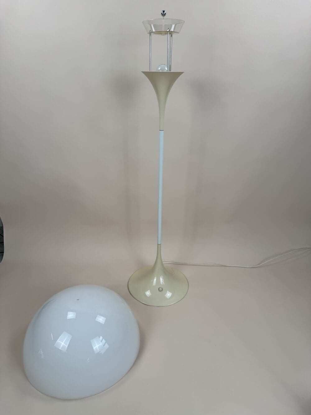 Vintage Panthella Floor Lamp by Louis Poulsen