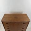 Danish Teak Bow-Front Chest of Drawers