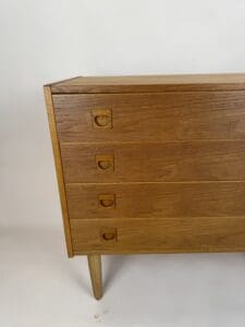 Mid-Century Danish Oak Chest of Drawers