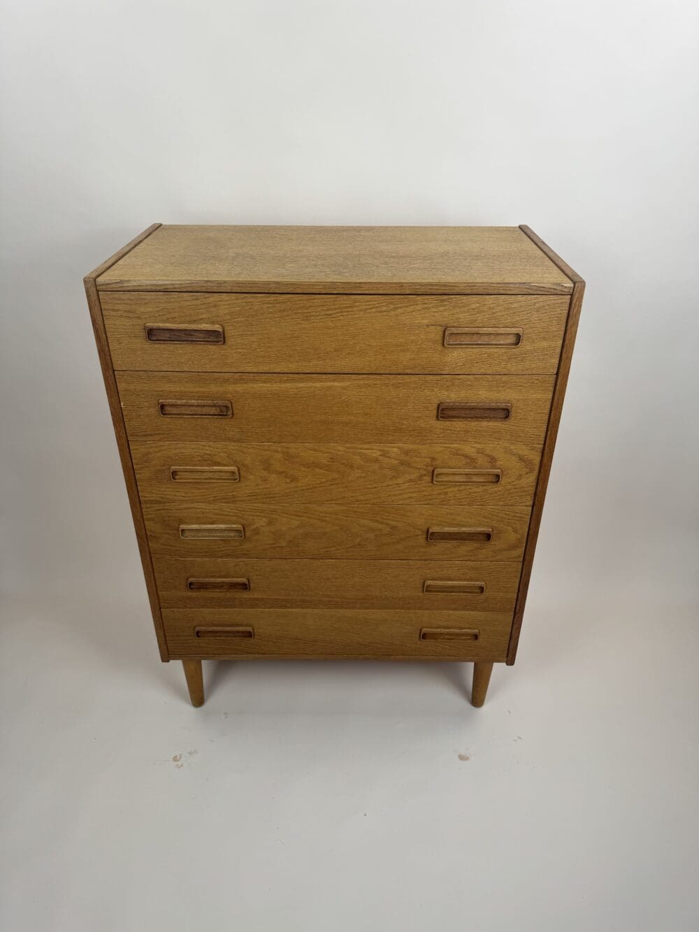 Vintage Danish Oak Chest of Drawers