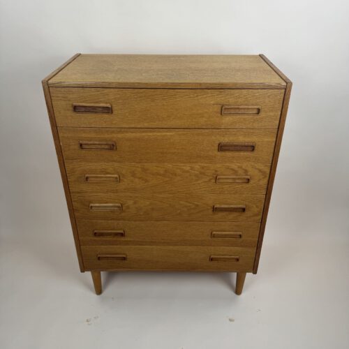 Vintage Danish Oak Chest of Drawers
