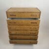 Vintage Danish Oak Chest of Drawers