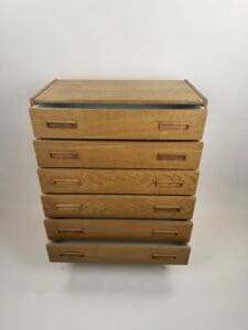 Vintage Danish Oak Chest of Drawers