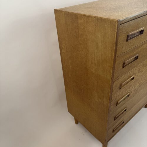 Vintage Danish Oak Chest of Drawers