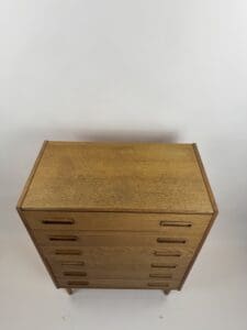 Vintage Danish Oak Chest of Drawers
