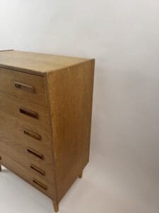 Vintage Danish Oak Chest of Drawers