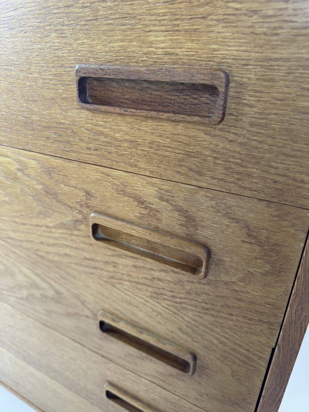 Vintage Danish Oak Chest of Drawers